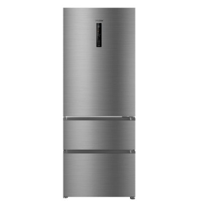 Réfrigérateur combiné 60cm 348l no frost silver  - HAIER - htr3619fnmn - 169029 - 6901018077739