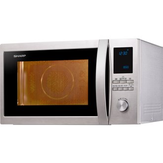 Micro-ondes grill 32l 1000w inox  - SHARP - r922stw
