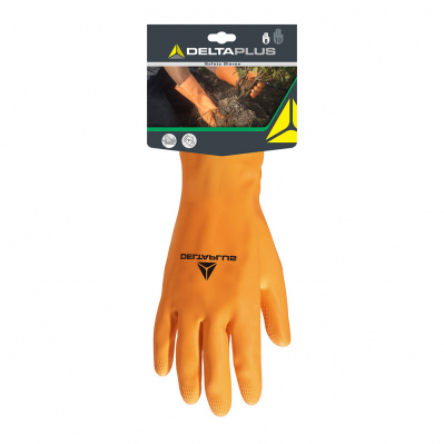 Paire de gants spécial plantation - latex - orange - taille 8 - 3295249203689 - 3295249203689