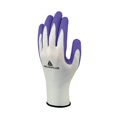 Paire de gants de jardinage pour enfant - blanc & violet - taille 4  - 3295249208769 - 3295249208769