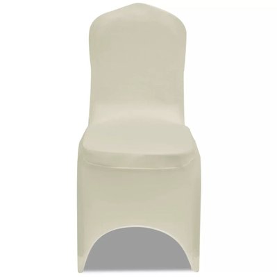 Housse crème extensible pour chaise 6 pièces DEC022490 - DEC022490 - 3001286769602