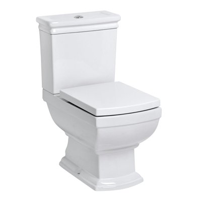 Toilette WC rétro DERBY en céramique - KLEOPATRA-11-1/2 / KLEOPATRA-11-2/2 - 5907548101235