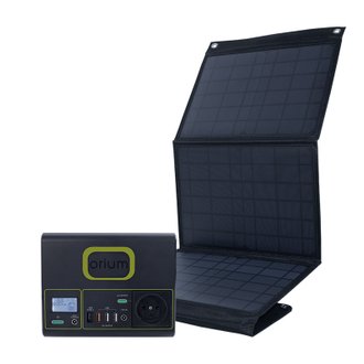 Pack Station d'énergie portative IZYWATT 150 +
Panneau solaire pliant monocristalin 30W