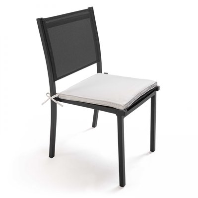Galette de chaise polyester écru 40 x 40 cm - 104352 - 3663095022165
