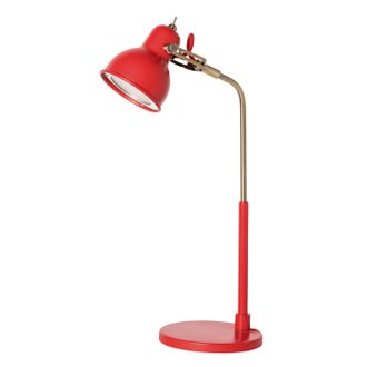 Lampe de table LED Vintage 5W Métal Rouge