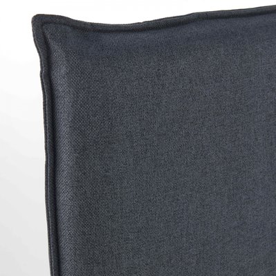 Tête de lit en tissu gris anthracite 140 cm - 106808 - 5413181105566