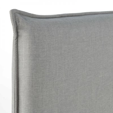 Tête de lit en tissu gris clair 140 cm - 106811 - 5413181105597