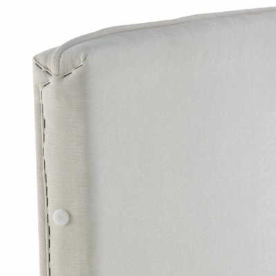 Tête de lit en tissu blanc 140 cm - 106814 - 5413181105627