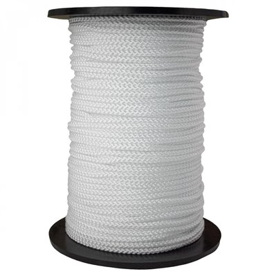 Bobine de corde tressée 4 mm x 100 m - Blanc - EGK1954 - 3662348038045