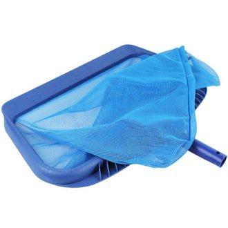 Tête d'épuisette de fond premium bleu pour piscine adaptable sur manche standard ou télescopique