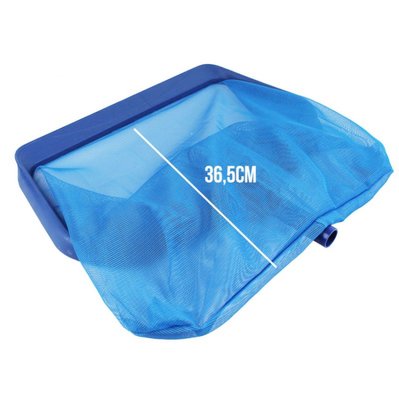 Tête d'épuisette de fond premium bleu pour piscine adaptable sur manche standard ou télescopique - EGK937 - 3662348028305