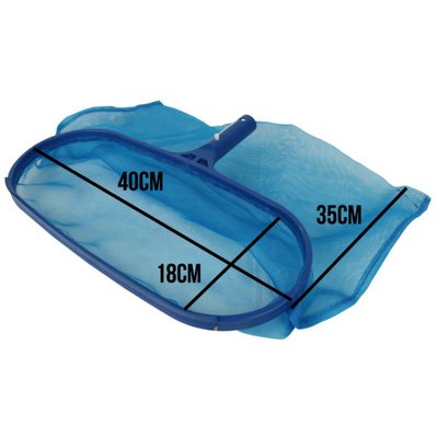 Tête d'épuisette de fond bleu adaptable manche standard/ télescopique - EGK908 - 3662348027957