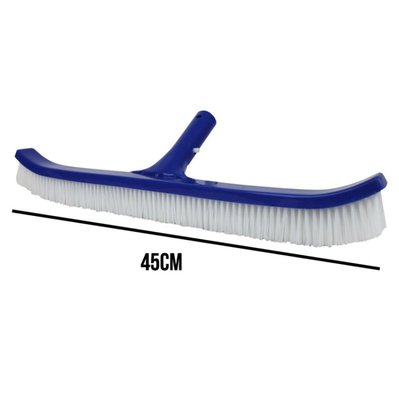 Tête de brosse paroi 45 cm bleu pour piscine adaptable sur manche standard ou télescopique - EGK913 - 3662348028008