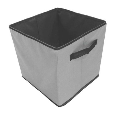 Cube de rangement 30 x 30 cm Smart gris - 36948 - 3700866334963
