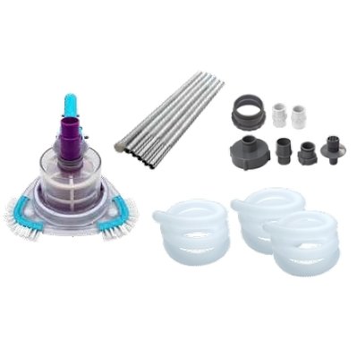 Kit aspirateur piscine manuel  - KOKIDO - k816cbx/20 - 163516 - 0844268014658