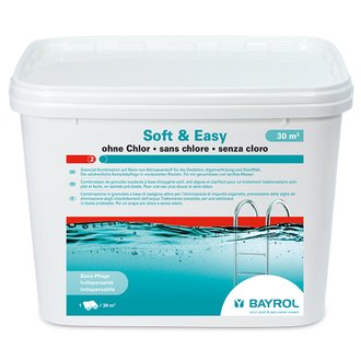 Traitement complet à l\'oxygène actif 5.04kg  - BAYROL - soft & easy 30