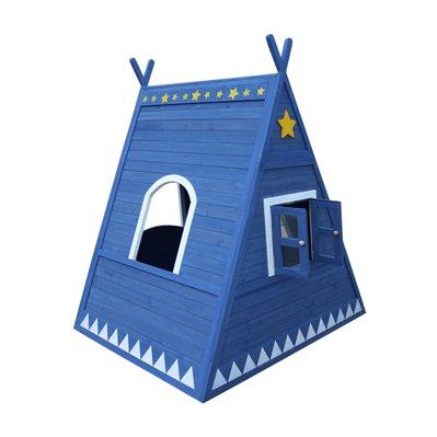 Tipi cabane pour enfant en bois peint - CMJ984703 - 3517239847032
