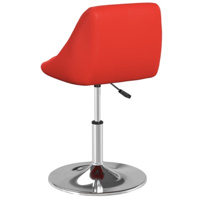 Lot de 2 chaises de salle à manger cuisine design moderne similicuir rouge CDS021028 - CDS021028 - 3001151699782
