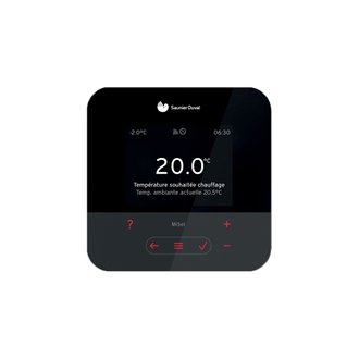 Thermostat d'Ambiance Filaire Modulant MiSet Saunier Duval