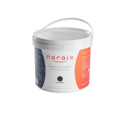 NARAJO® Peinture Hydrofuge Colorée - Gris Ardoise - Prêt à l'emploi 5kg - G.ardoise5kg - 3770018622071