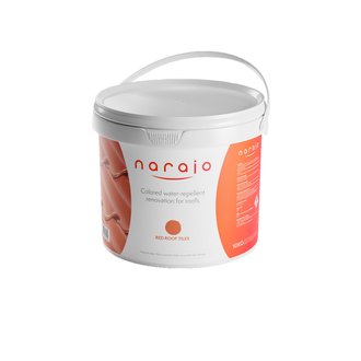 NARAJO® Peinture Hydrofuge Colorée - Rouge Sienne - Prêt à l'emploi 10kg