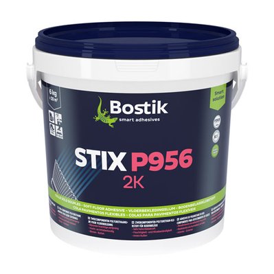 Colle haute performance bi-composants Bostik pour sols souples ou rigides - 6 kg Bostik - 3549212484910 - 3549212484910