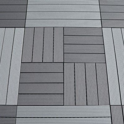 Dalle Terrasse Composite clipsable - Gris - Lot de 11 dalles 30 x 30 cm - 3663003016705 - 3663003016705
