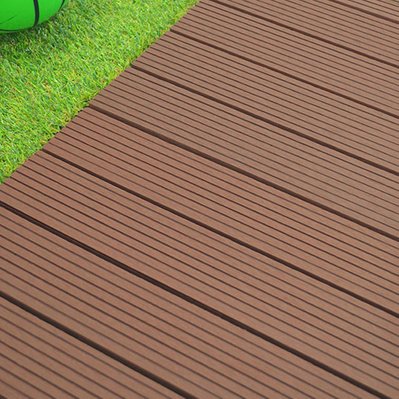 Dalle Terrasse Composite clipsable - Brun Exotique - Lot de 6 dalles 30 x 60 cm - 3663003016767 - 3663003016767