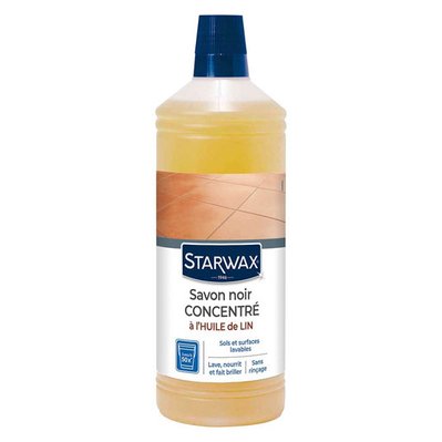 Savon noir à l'huile de lin Starwax - 1L Starwax - 3365000051504 - 3365000051504