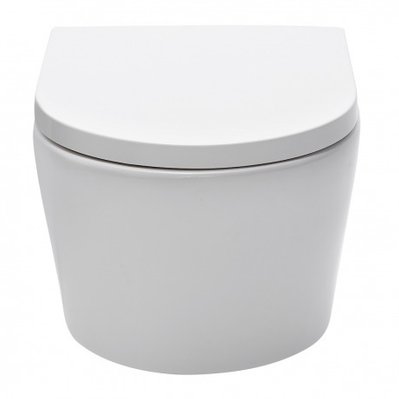 Grohe Pack WC Rapid SL + WC sans bride SAT, fixations cachées + Plaque Chrome Mat (RapidSL-SATrimless-5) - 0633710859097 - 0633710859097
