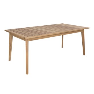 Table de jardin extensible Tunga 186/245 cm