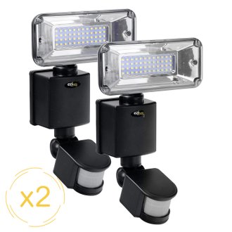 Projecteur solaire LED EZIlight® Solar pro 1 - Pack de 2 lampes