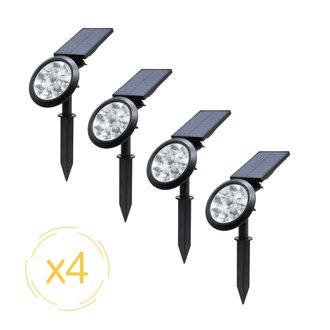 Projecteurs solaires EZIlight® Solar spot - Pack de 4 lampes