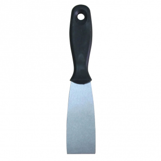 Couteau de peintre - acier - manche en plastique - 4 cm 