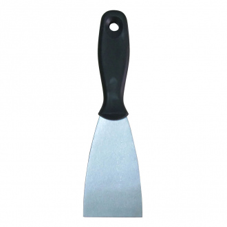 Couteau de peintre - acier - manche en plastique - 6 cm
