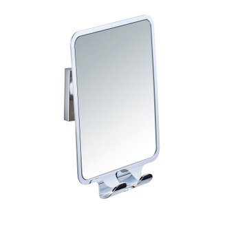 Miroir anti-buée Quadro - L. 14 x H. 19,5 cm.