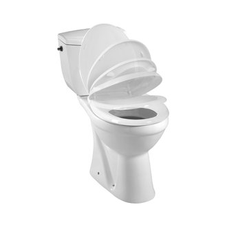 Pack WC à  sortie verticale KARMA - Mécanisme 3/6L, alimentation d'eau silencieuse