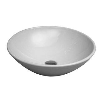 Vasque à poser ronde en céramique YUVA ∅45 cm