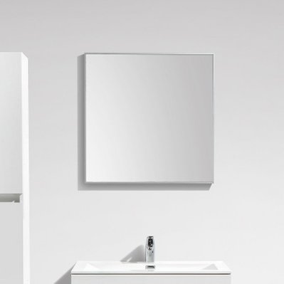 Miroir SIENA largeur 70 cm avec cadre aluminium design - 70005-MIR - 3760253892339