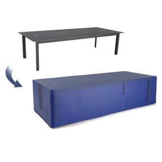 Housse de protection extérieure pour table rectangulaire 280x120x74 cm- Ultra résistant