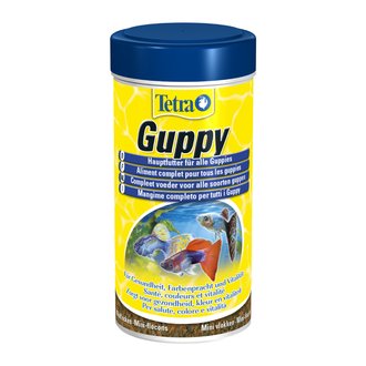Aliment complet Tetra guppy 250 ml