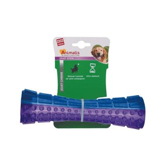 Stick chien en plastique coloré 15 cm