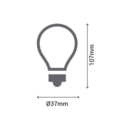 Pack 10X Ampoule Bougie LED Intelligente Smart C37 E14 CCT+DIM 5W 470lm WIFI Compatible avec Alexa et Google Home - 500306 - 8426107458926