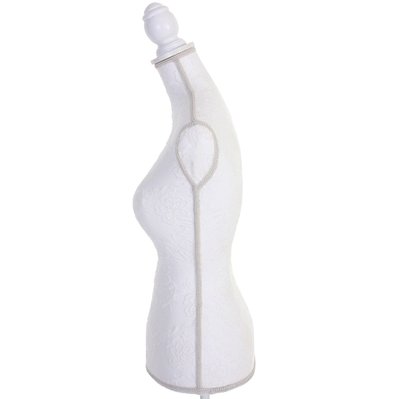 Buste de couture mannequin femme déco vitrine blanc DEC04055 - dec04055 - 3000172258992