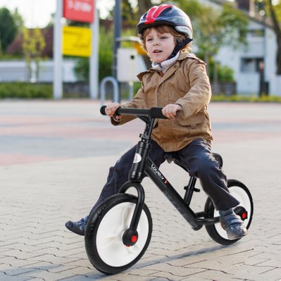 Vélo enfant draisienne 2 en 1 roues 11" - 370-091BK - 3662970061817