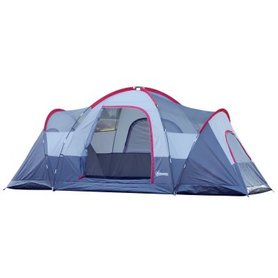 Tente de camping familiale 5-6 personnes gris - A20-132 - 3662970062982