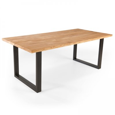 Table à manger en bois 160 x 95 x 75 cm - 106414 - 3663095040749