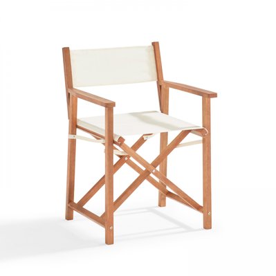 Table bistrot pliante carrée et 2 chaises pliantes blanc 70 x 70 x 76 cm - 106575 - 3663095042330