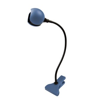 Lampe de Bureau Pince LED 3W avec USB Bleu