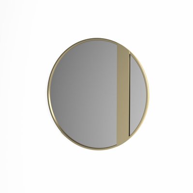 FIRENZE - Miroir rond en métal doré - PP-213527 - 3760329078728